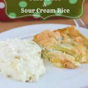 Chile Relleno Casserole  Sour Cream Rice