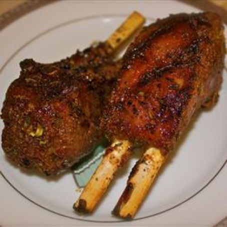 Grilled Lamb Chops with Brown Sugar Glaze