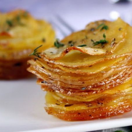 Roasted Potato Stacks