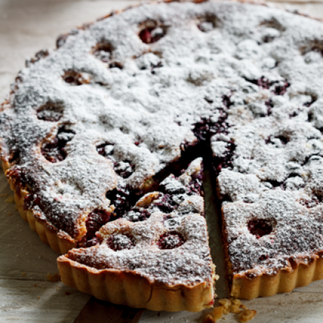 Raspberry Frangipane Tart