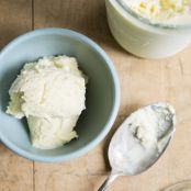 Rose-Soaked Plums with Yogurt and Black Pepper Streusel
