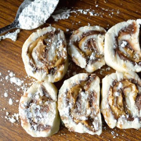 PB & Nutella Pinwheels