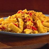 Rigatoni with Red Pepper, Almonds, and Bread Crumbs (Giada)