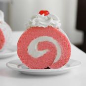 Pink Velvet Roulade