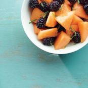 Blackberry-Cantaloupe Salad