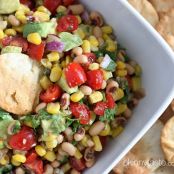 Black Eyed Pea Dip - AKA Texas Caviar (healthy)