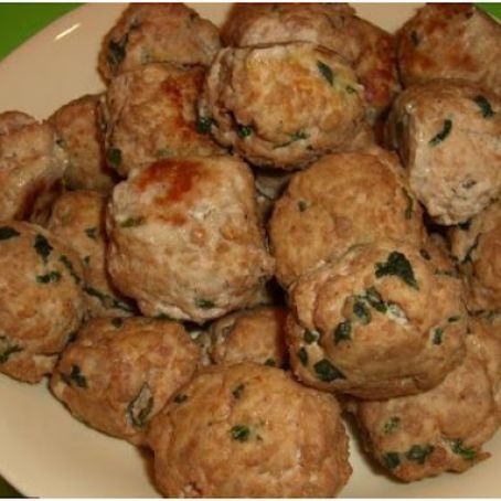 Savory Turkey-Ricotta Meatballs