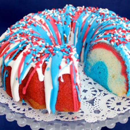 Firecracker Bundt Cake