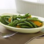 Orange Scented Green Beans