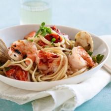 Grilled Seafood Pasta Fra Diavolo