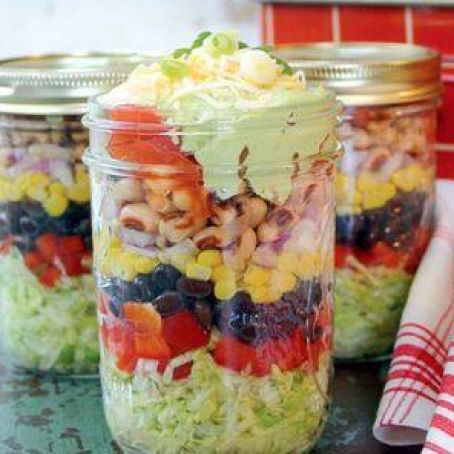 Southwestern Layered Salad