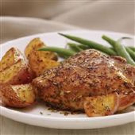 Rosemary Roasted Chicken with Potatoes -Recipe Inspirations