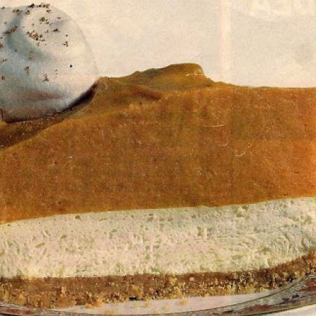 double layer pumpkin pie