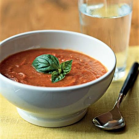 Cream of Tomato Basil Soup