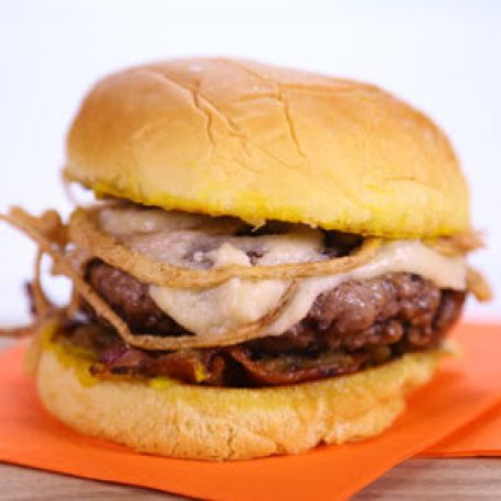 Michael Symon's French Onion Burger