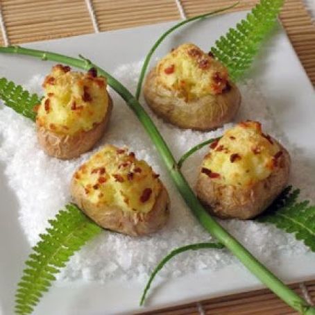Twice Baked Truffled Potato