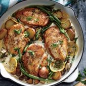 Lemon Chicken Skillet Dinner