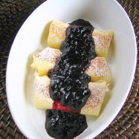 Blueberry Blintzes