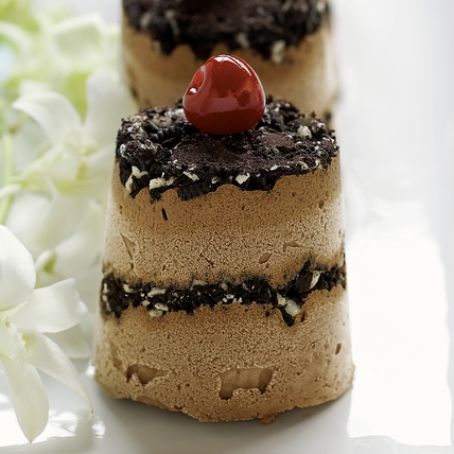 Frozen Chocolate Soufflés