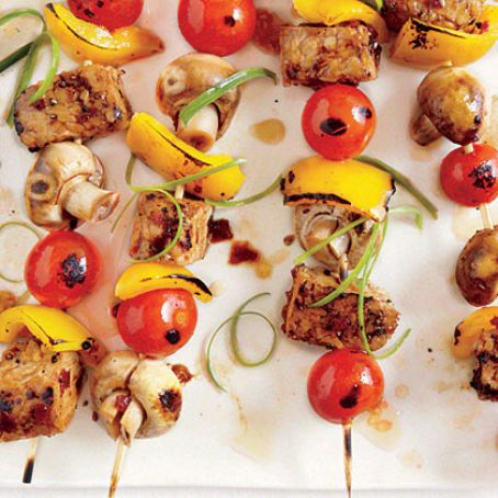 Grilled Tempeh Skewers