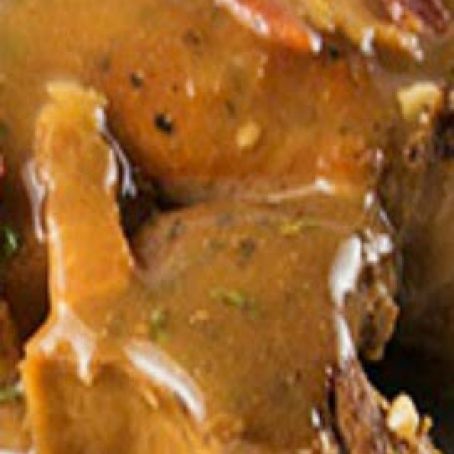 Slow Cooker Smothered Pork Chops