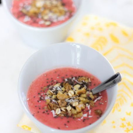 Pre Workout Breakfast Smoothie Bowl Recipe