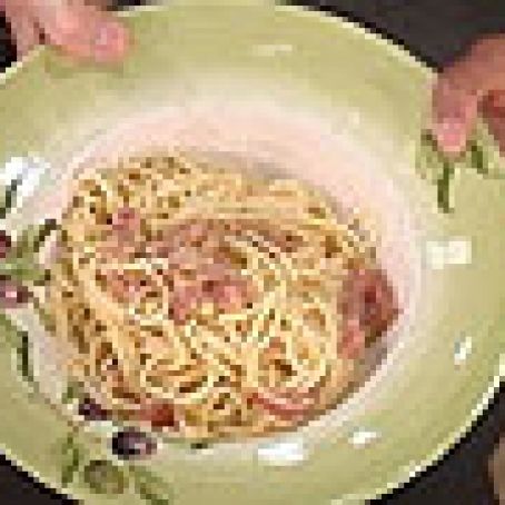 Tom Cruise's Spaghetti Carbonara