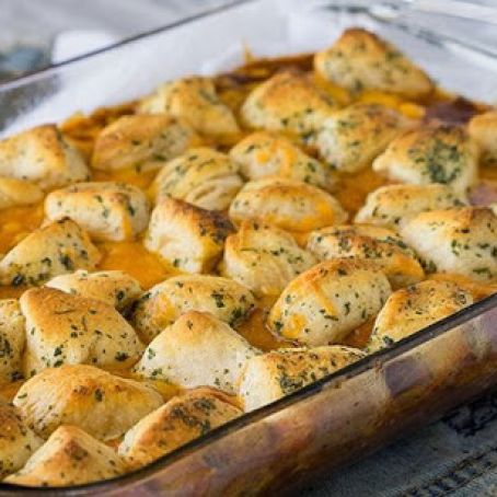 Chili Cheese Dog Bubble-Up Bake