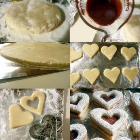 Gluten-Free Linzer Cookies (with strawberry filling)