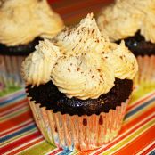 Kahlua Drenched Cupcakes