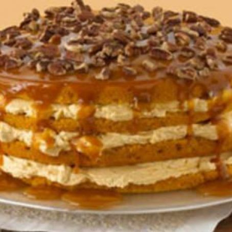 Four-layer Pumpkin Cake 2-layer Size)