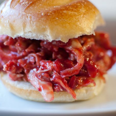 Cranberry BBQ Sauce (perfect for Pulled Turkey Sandwiches)