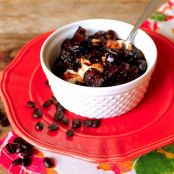 Greek Yogurt with Coffee and Fig Compote