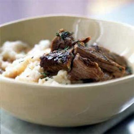 Slow Roasted Beef with Creamy Mashed Potatoes