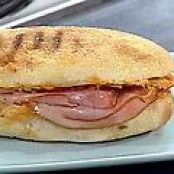 Pressed Ham Sandwich with Pimiento Cheese Spread