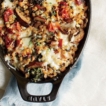 Mushroom & Bacon Casserole