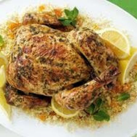 Moroccan Mint Barbecued Chicken