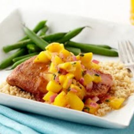 Mango-Orange Chicken