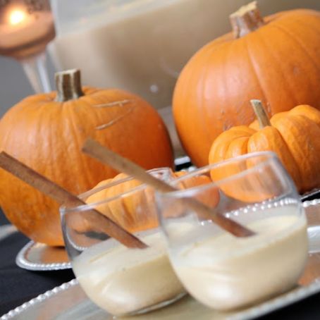 Grown Up Bourbon Pumpkin No-Milk Shakes