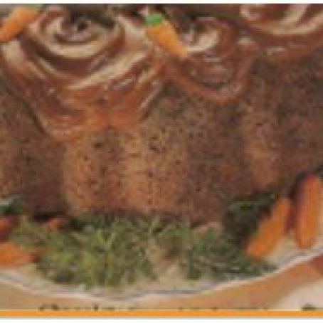 Chocolate Carrot Cake With Chocolate Cream Cheese Icing