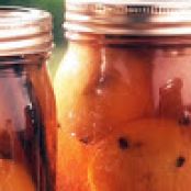 Spiced Pickled Peaches