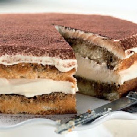 Tiramisu cake: pick me up and carry me away