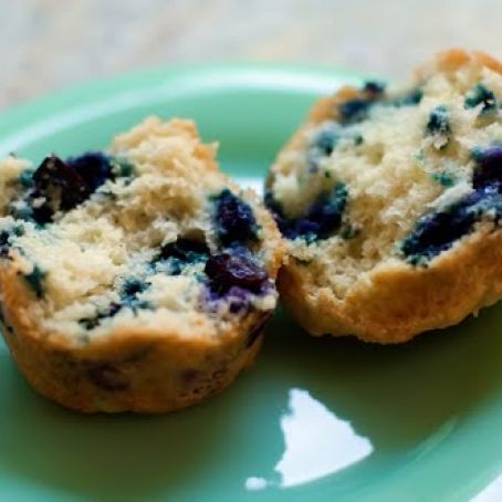 The Awesomest Blueberry Muffins Ever
