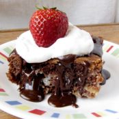 CHOCOLATE MARBLE COCONUT CREAM CAKE