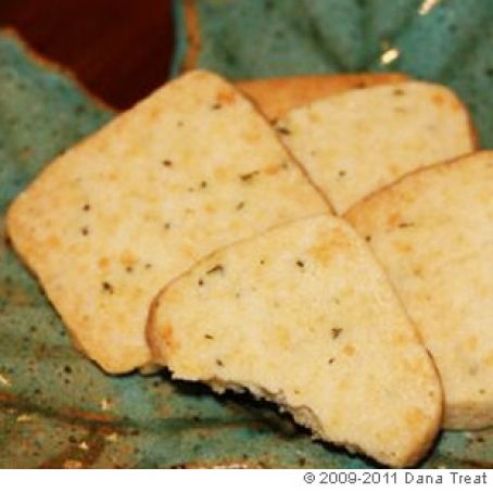 Parmesan and Thyme Crackers