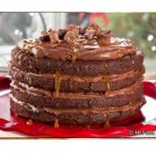 Tall, Dark, and Handsome Cake