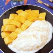 Thai Sweet Sticky Rice With Mango