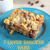 Snicker 7 layer bars