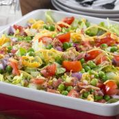 Cake Pan Layered Salad