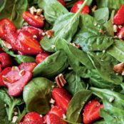 Fresh Strawberry and Spinach Salad